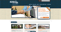 Desktop Screenshot of mpcortho.com